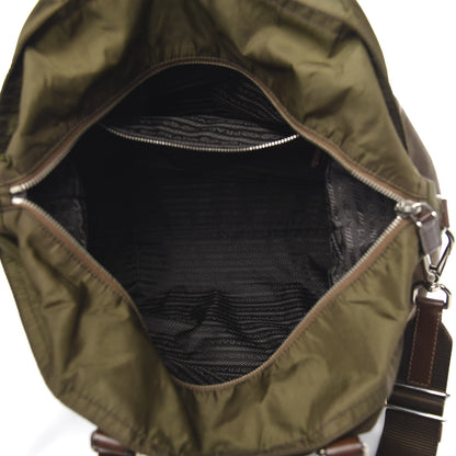 Prada Tessuto Nylon Viaggio Travel Bag Bruciato 6 of 12