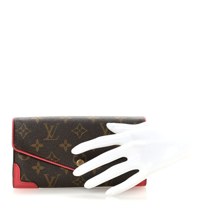 Louis Vuitton Monogram Sarah Retiro Wallet Poppy 2 of 7
