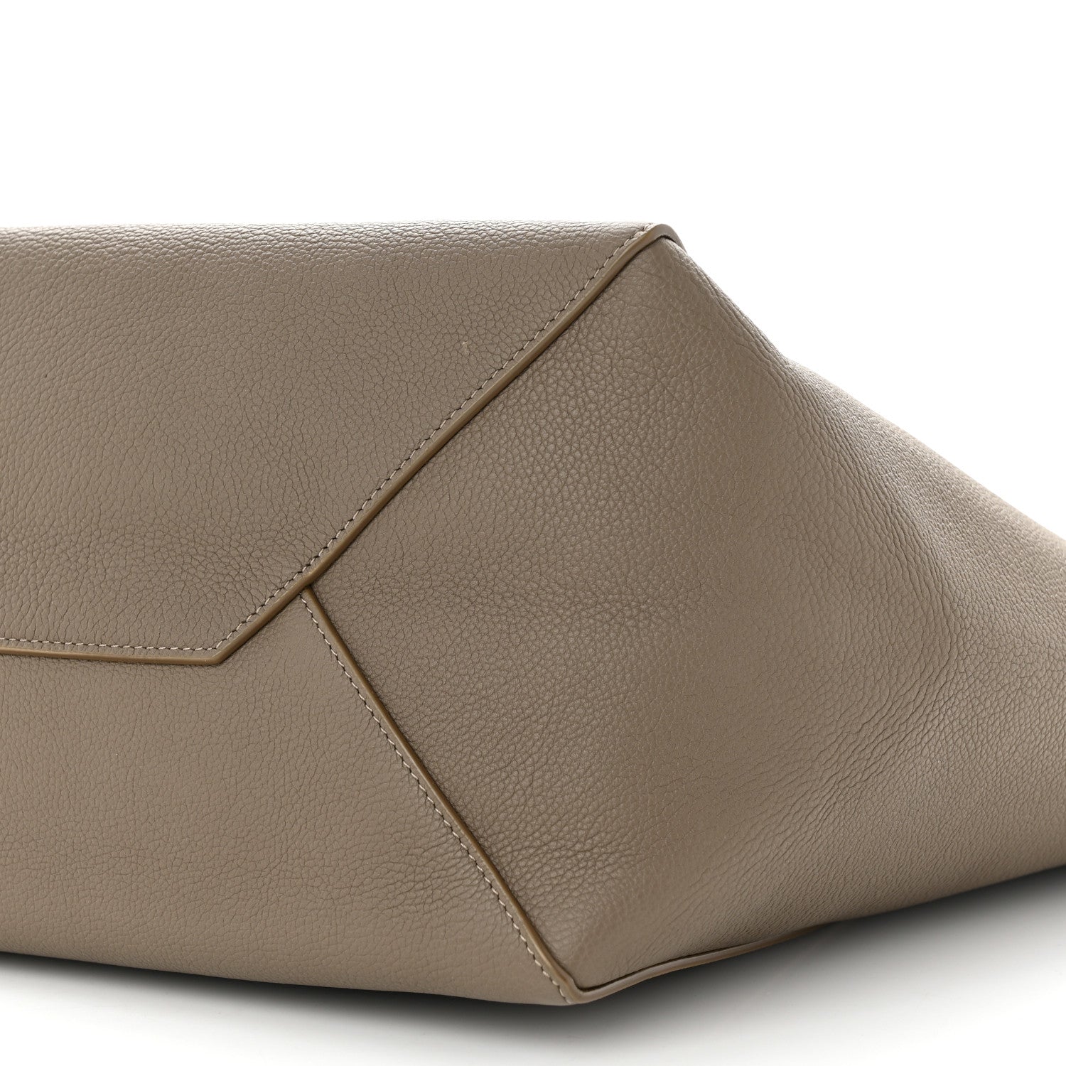 Celine Soft Grained Calfskin Small Belt Cabas Phantom Taupe 10 of 11