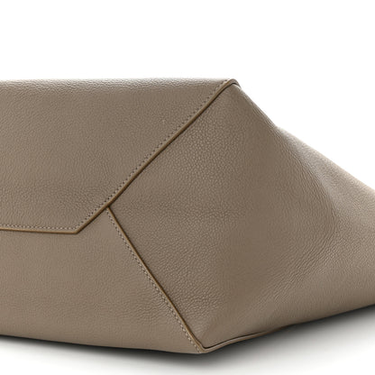 Celine Soft Grained Calfskin Small Belt Cabas Phantom Taupe 10 of 11