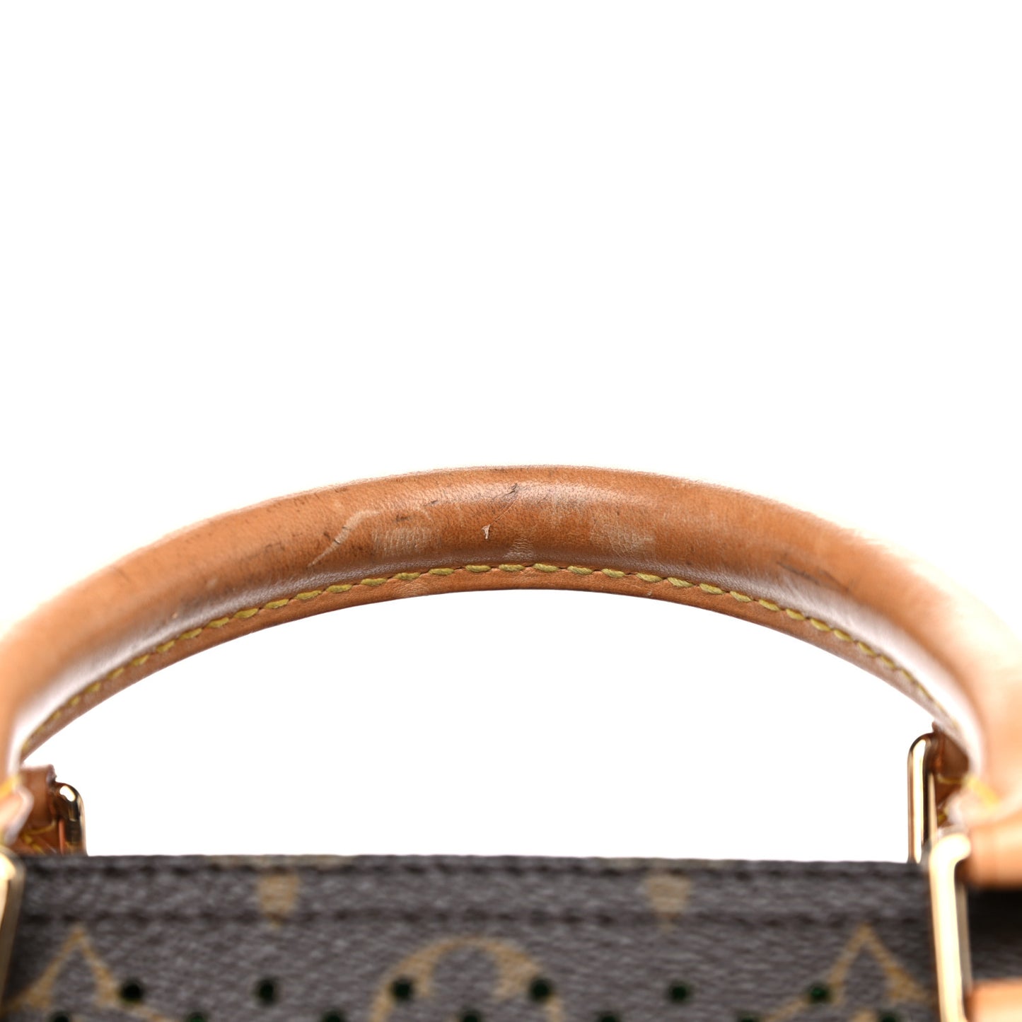 Monogram Perforated Speedy 30 Green