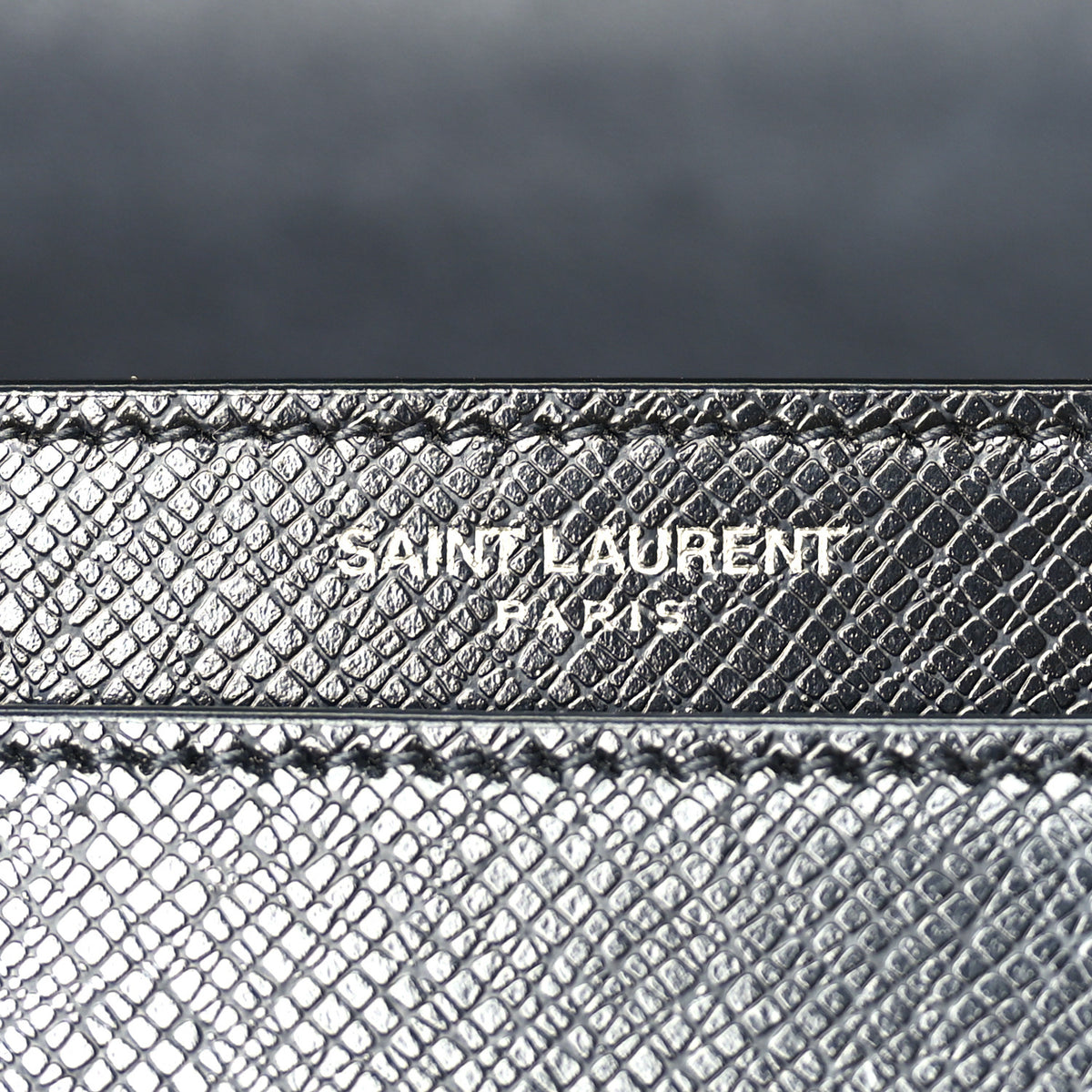 Saint Laurent Calfskin Medium Monogram Sunset Black 5 of 8