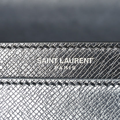 Saint Laurent Calfskin Medium Monogram Sunset Black 5 of 8