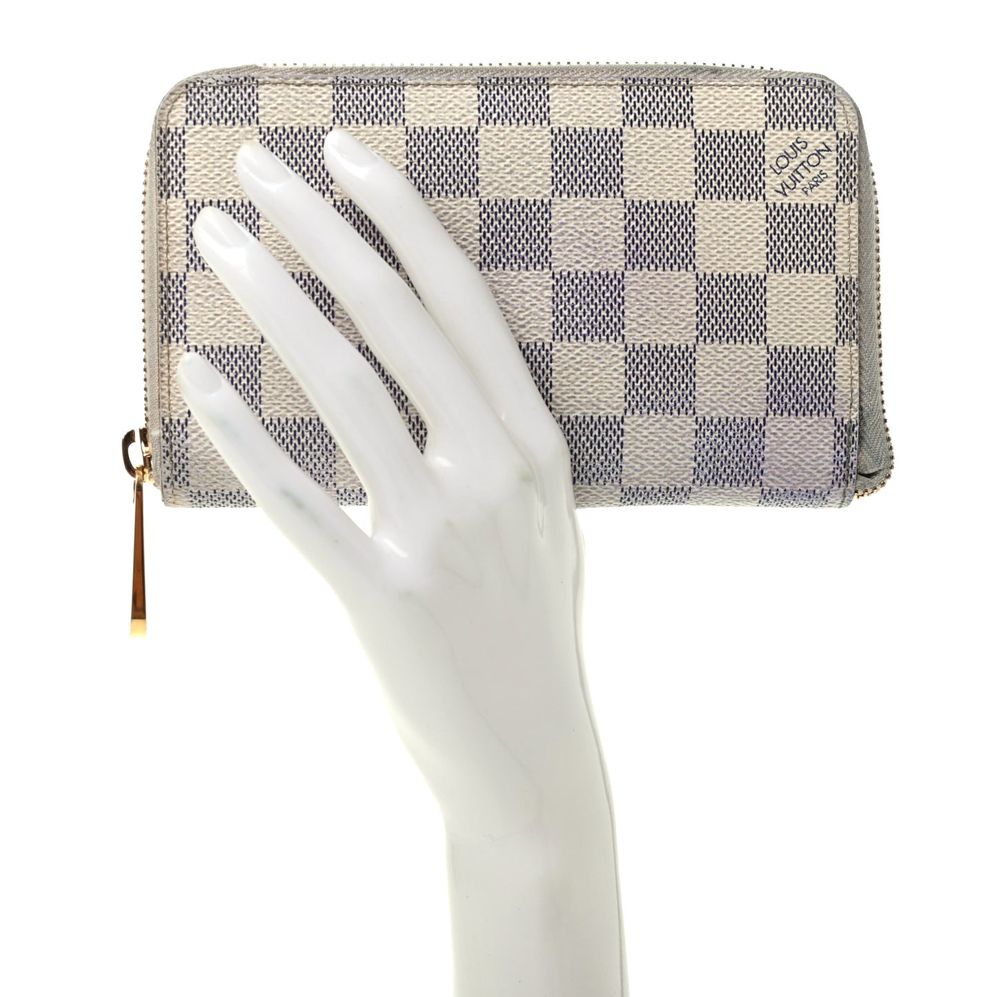 Damier Azur Compact Zippy Wallet