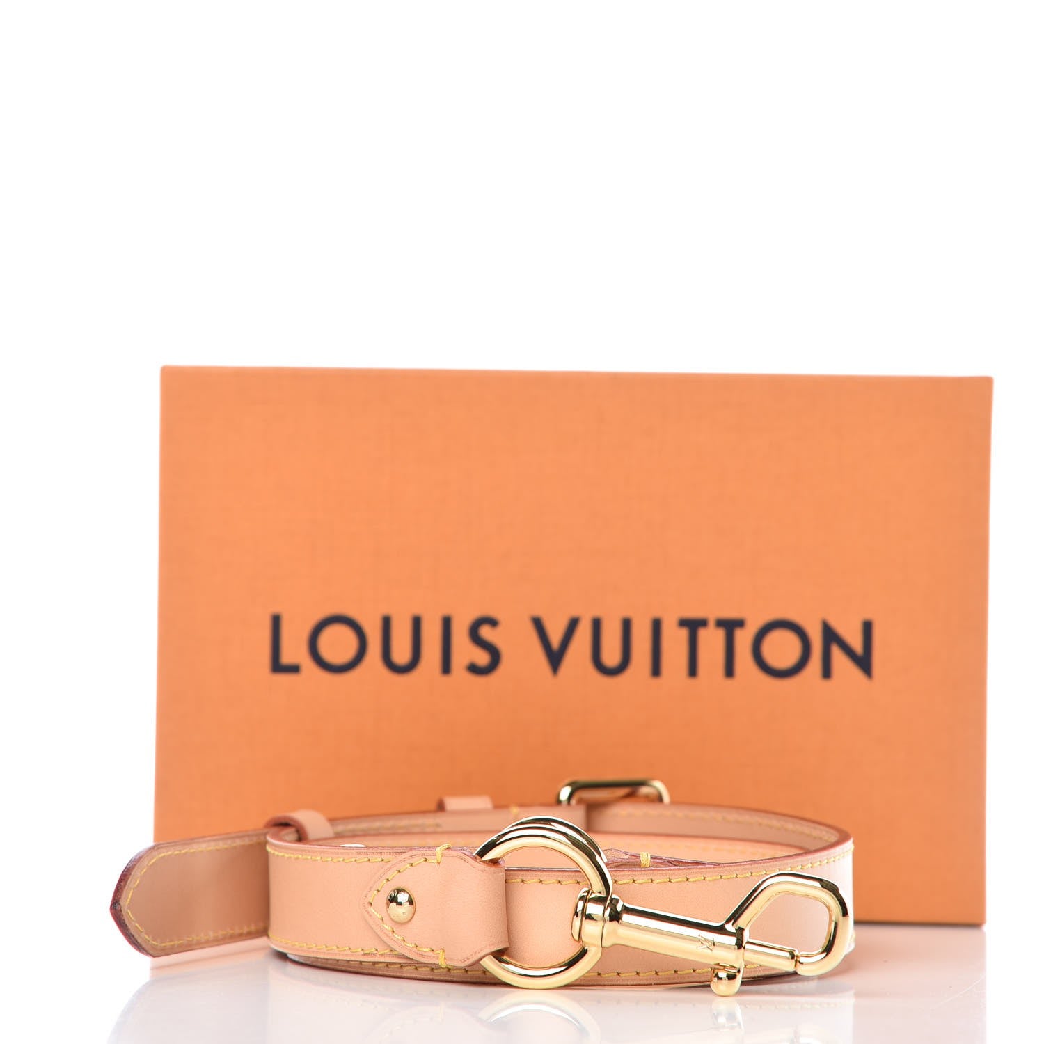 Louis Vuitton Vachetta 25mm Adjustable Shoulder Strap VVN 4 of 4