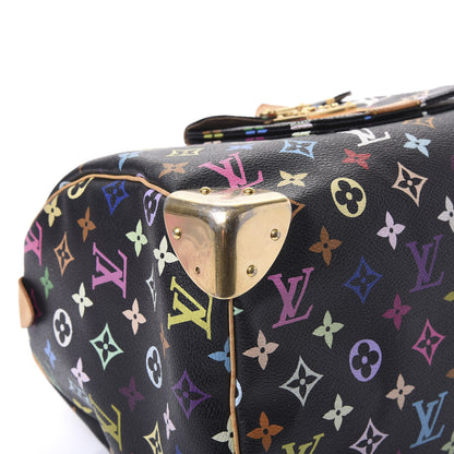 Louis Vuitton Monogram Multicolor Speedy 30 Black 7 of 14