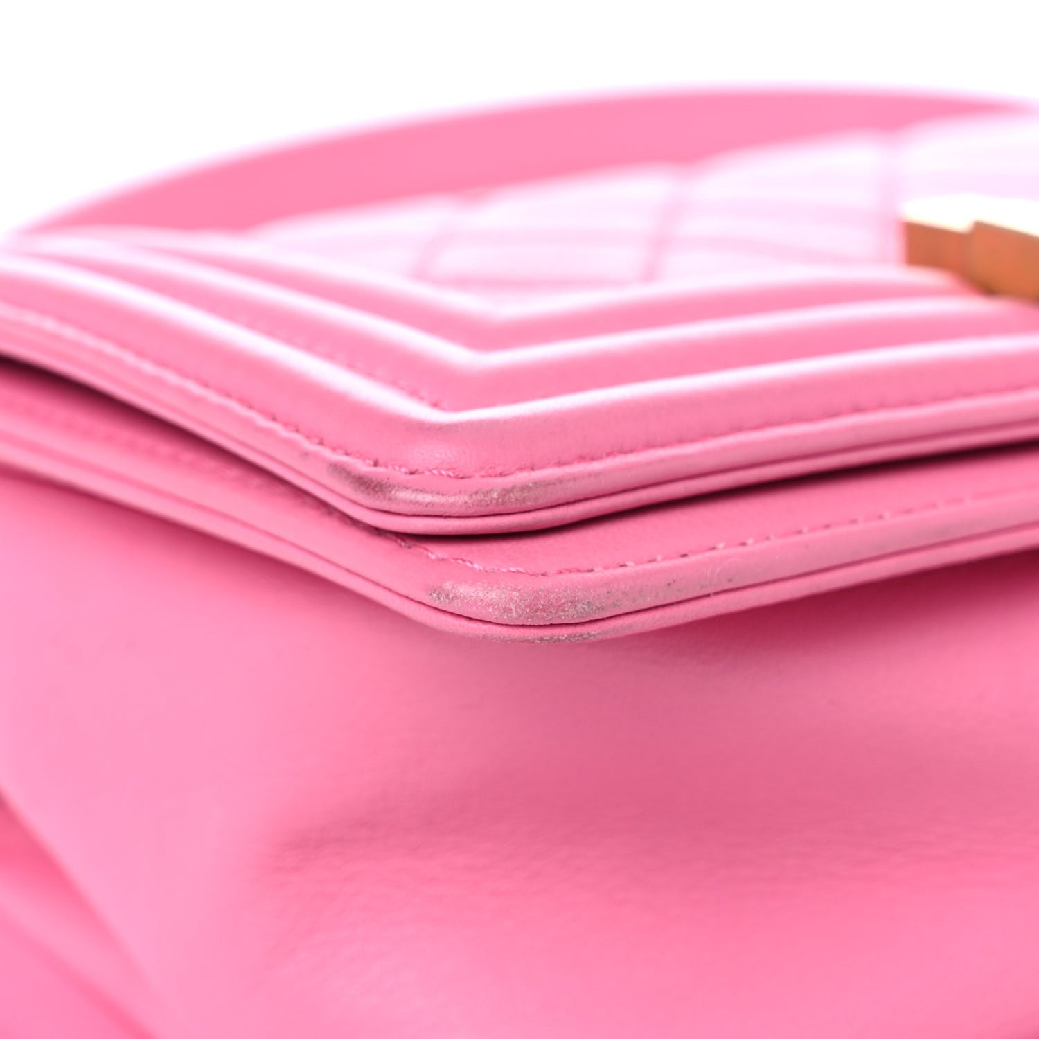 Chanel Calfskin Quilted Small Boy Flap Pink 4 of 13
