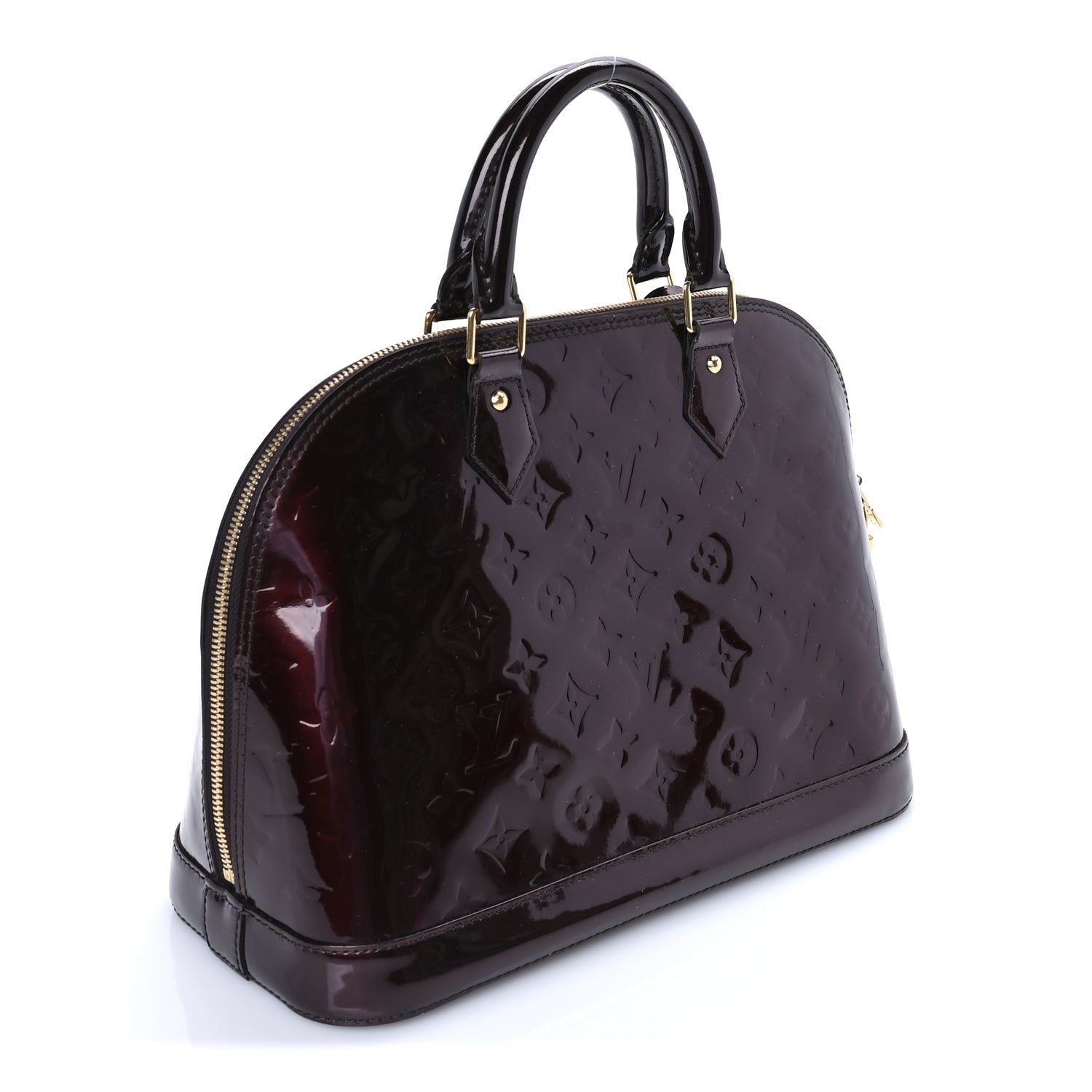 Louis Vuitton Vernis Alma PM Amarante 2 of 7