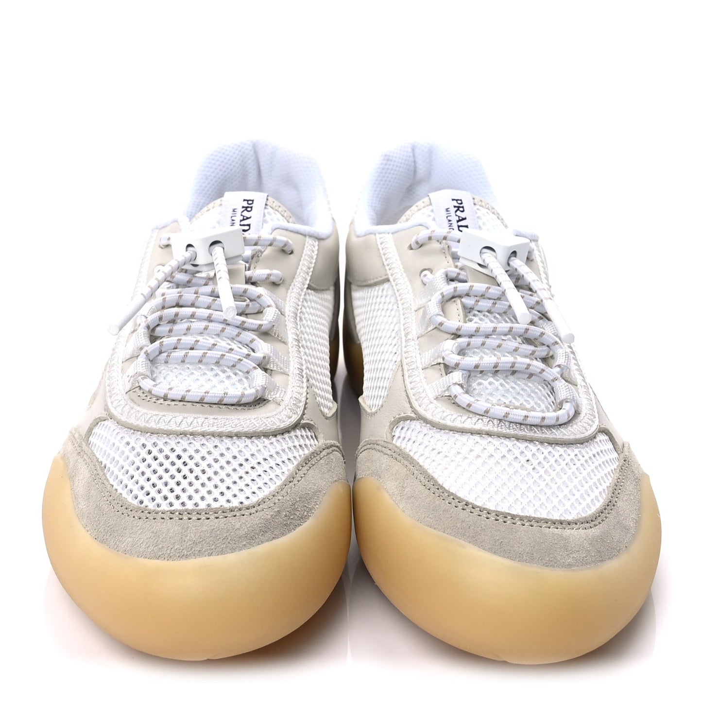 Mesh Rubber Speedrock Sneakers 37  Natural