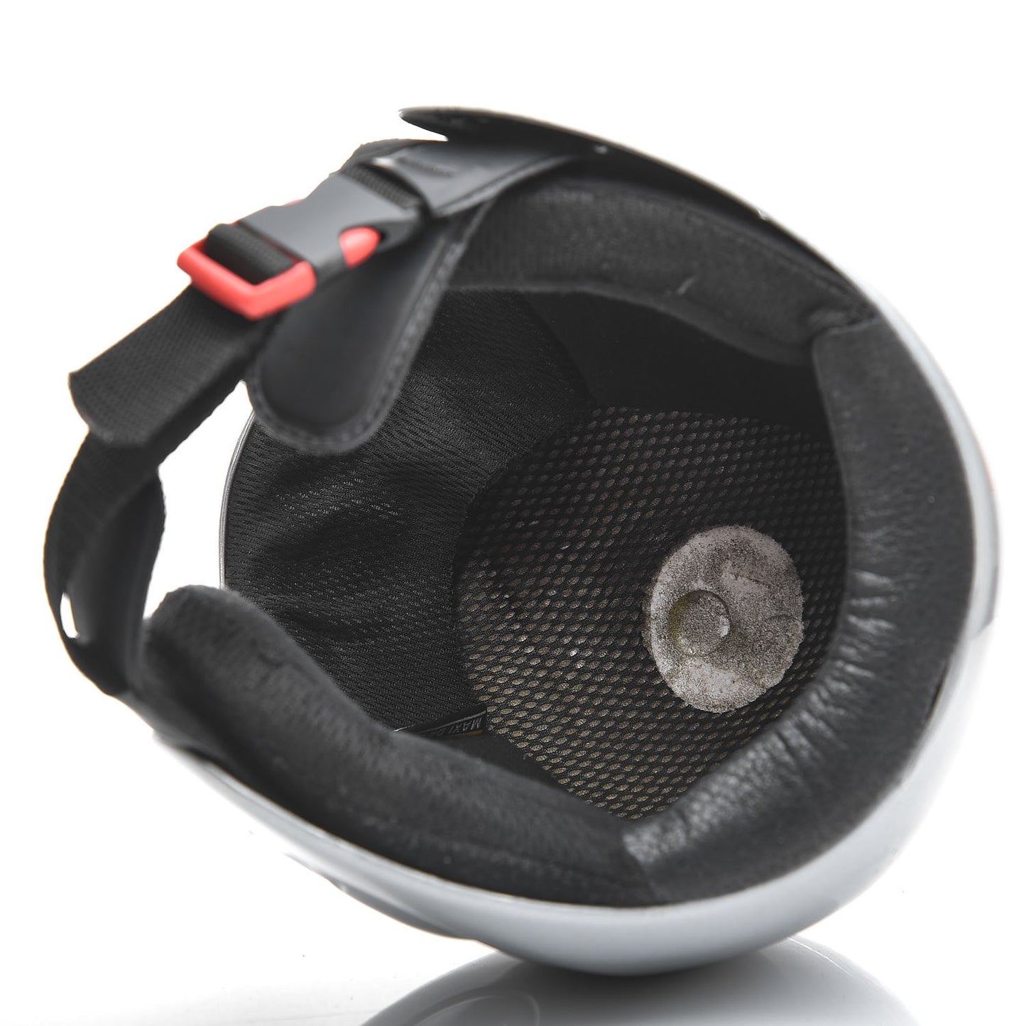 Metallic Ski Helmet Grey