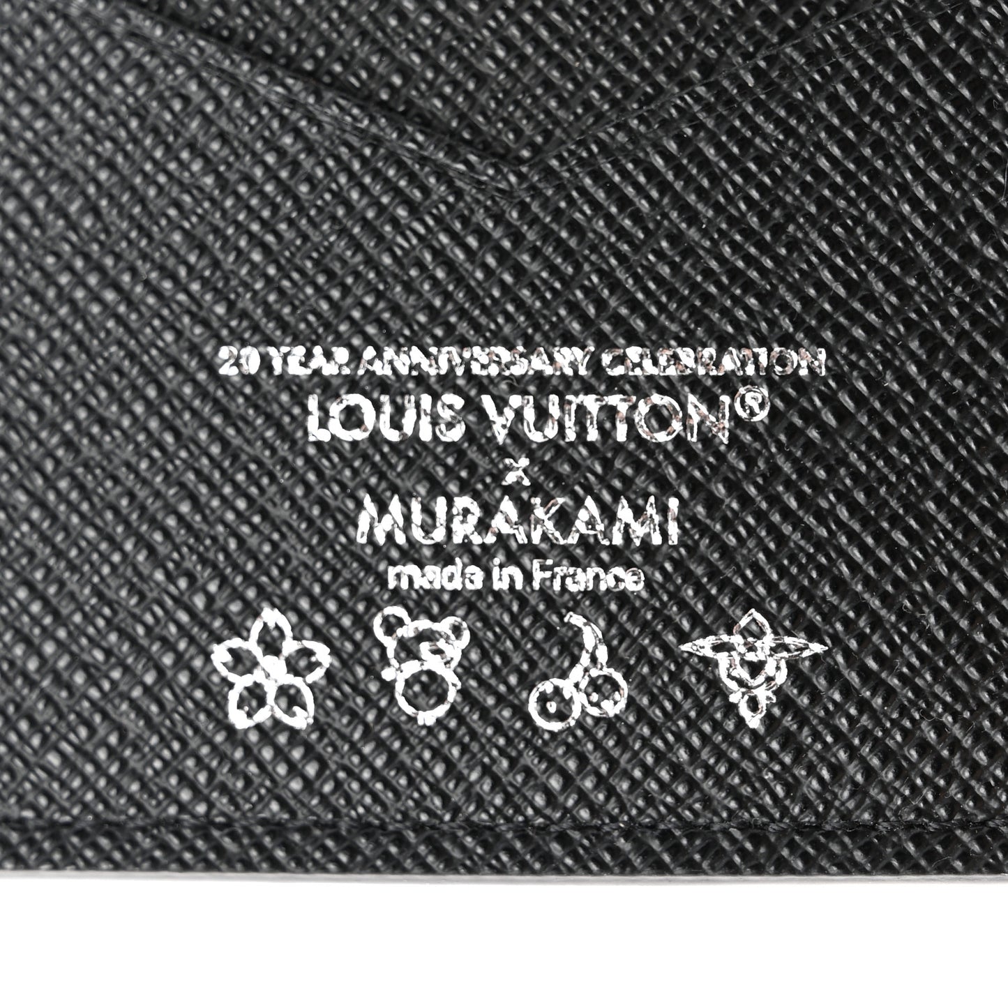LV X TM Monogram Multicolor Passport Cover Black
