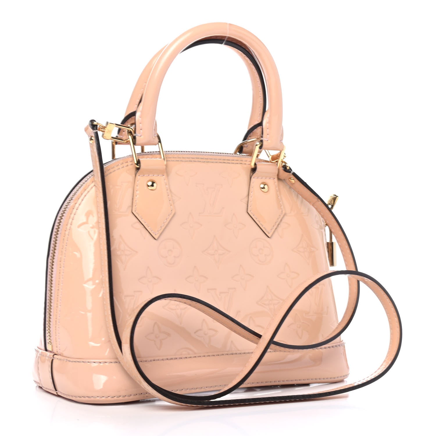 Louis Vuitton Vernis Alma BB Rose Ballerine 2 of 5
