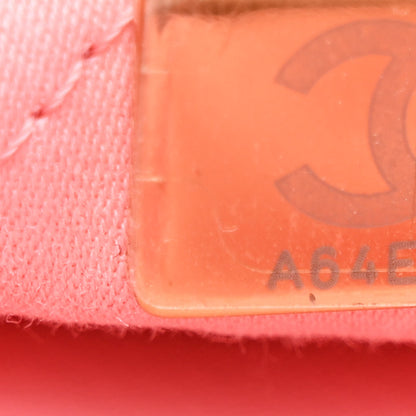 Chanel Shiny Caviar Quilted Mini Chanel 22 Coral 7 of 10