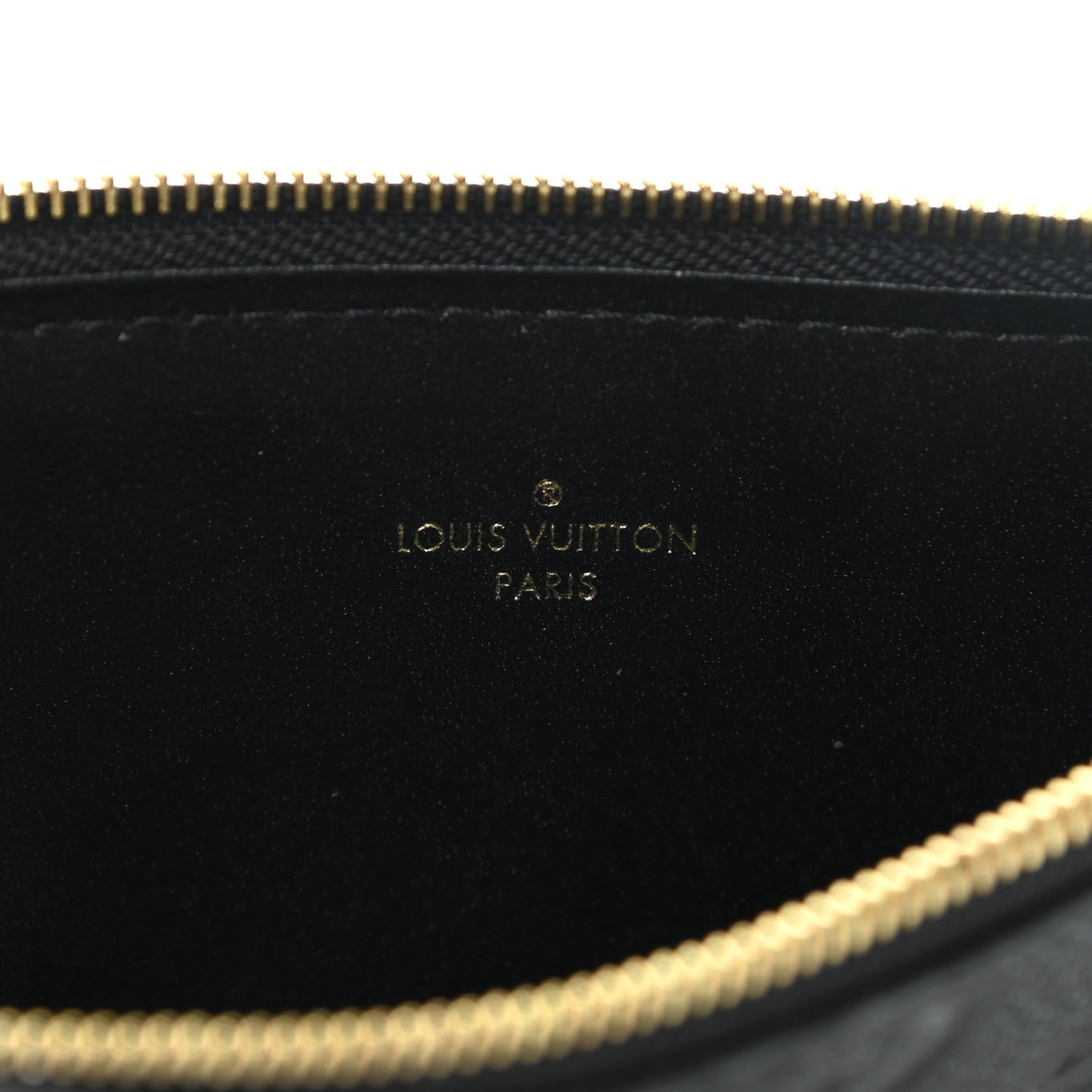 Empreinte Felicie Chain Wallet Zippered Insert Black