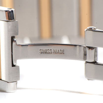 Cartier Stainless Steel 18K Yellow Gold 25mm Tank Francaise Quartz Watch 6 of 9