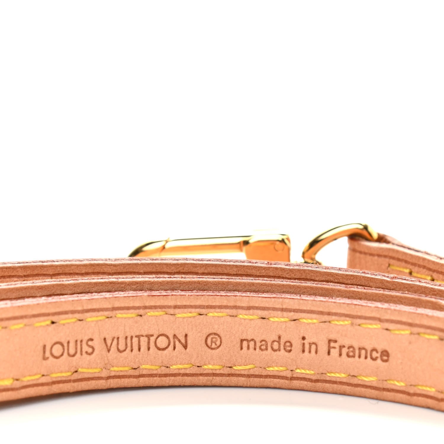 Louis Vuitton Vachetta 12mm Adjustable Shoulder Strap 3 of 6