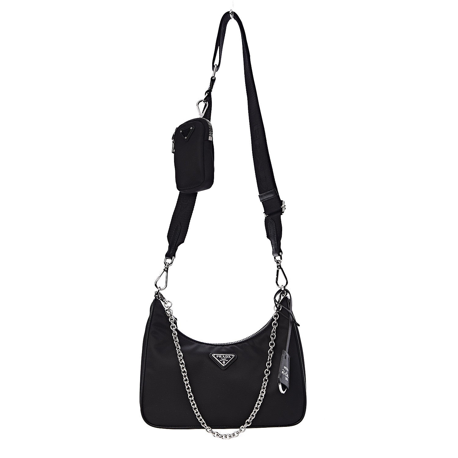 Prada Nylon Re-Edition 2005 Shoulder Bag Black 1 of 12
