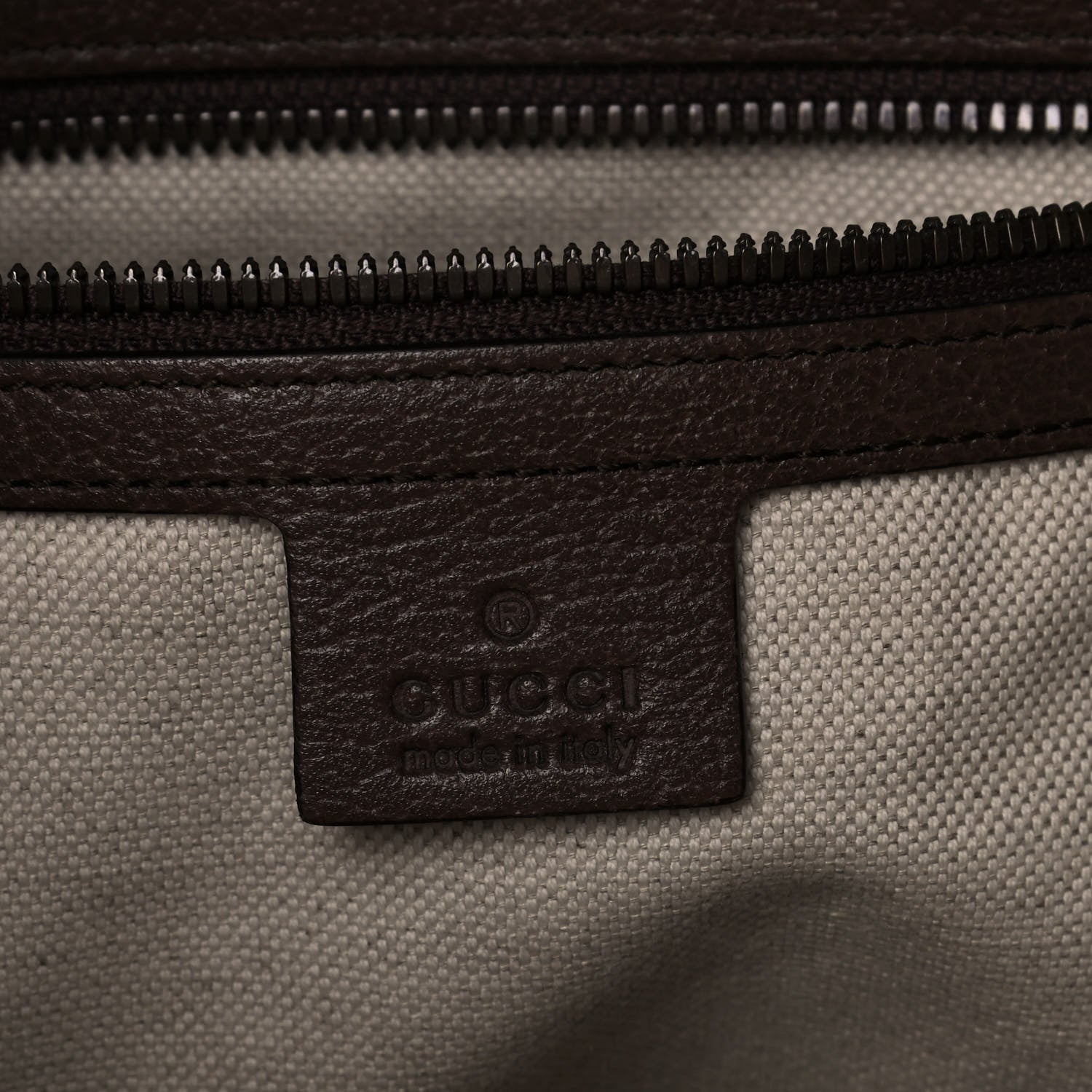 Gucci GG Supreme Monogram Web Small Ophidia Half Moon Hobo Brown 6 of 12