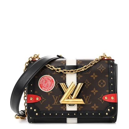 Louis Vuitton Epi Monogram Complice Trunks and Bags Twist Shoulder Bag MM Black 1 of 10