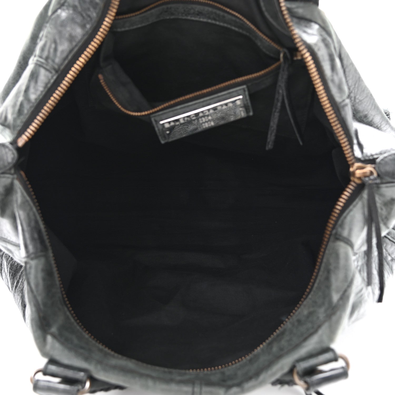 Balenciaga Agneau Classic Hardware Weekender Black 5 of 23