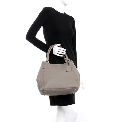 Prada Vitello Daino Tote Argilla 3 of 16