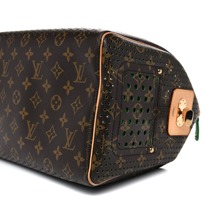 Louis Vuitton Monogram Perforated Speedy 30 Green 9 of 23