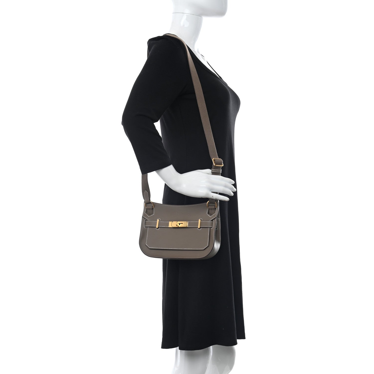 Hermes Swift Mini Jypsiere Etoupe 2 of 11