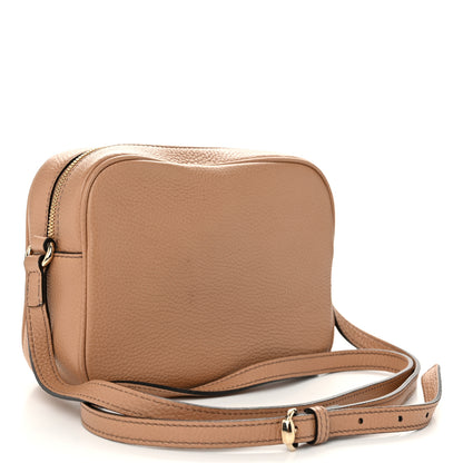 Gucci Pebbled Calfskin Small Soho Disco Bag Camelia 3 of 11