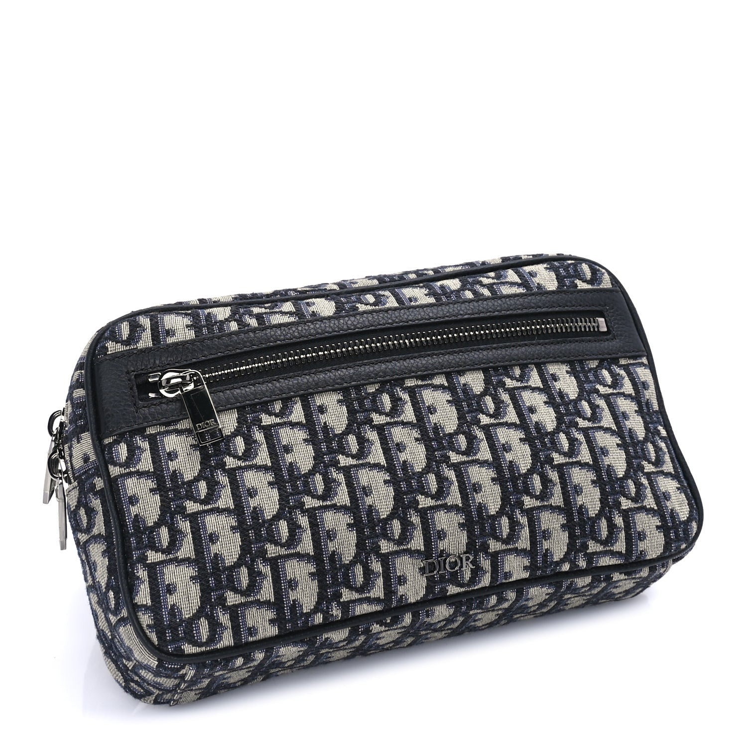 Christian Dior Oblique Belt Bag  Blue 3 of 7