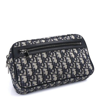 Christian Dior Oblique Belt Bag  Blue 3 of 7