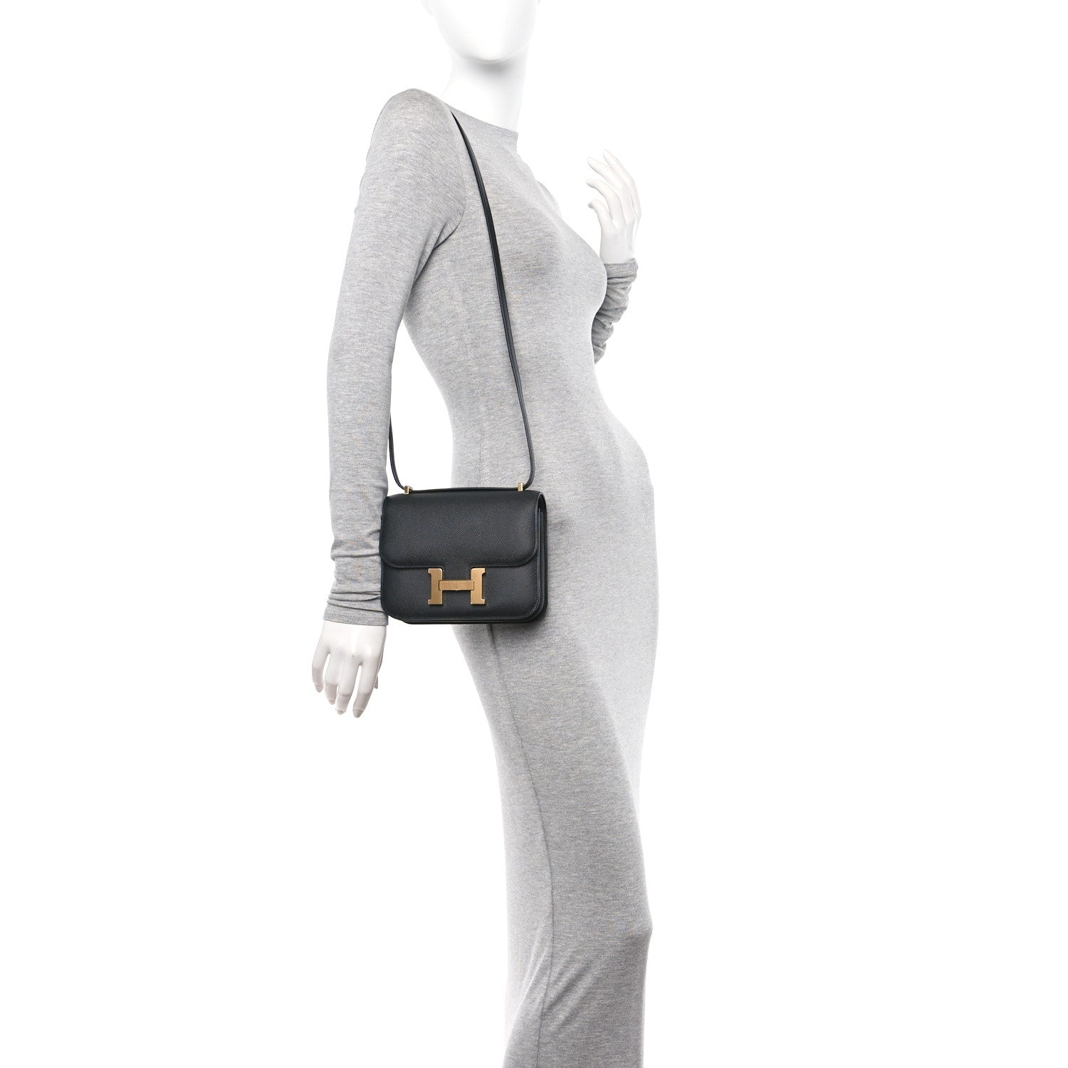 Hermes Epsom Constance 18 Black 2 of 13