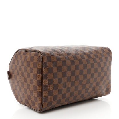 Louis Vuitton Damier Ebene Speedy 30 4 of 13