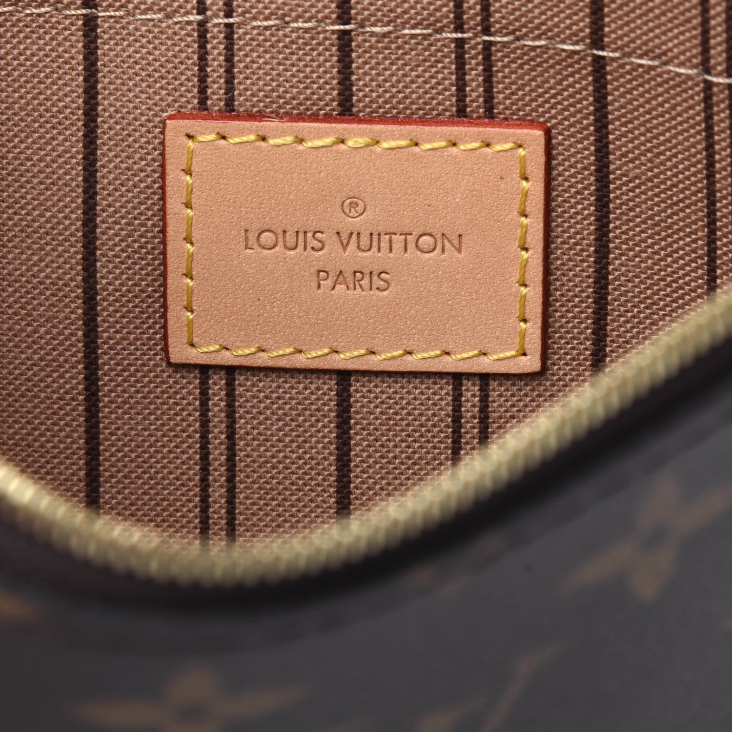 Louis Vuitton Monogram Neverfull MM GM Pochette 6 of 6