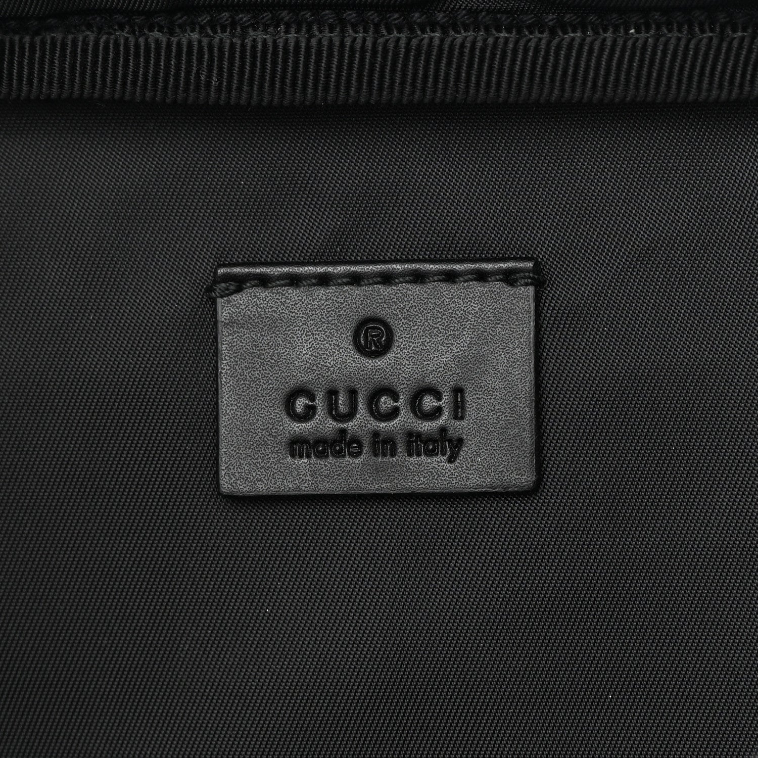 Gucci GG Supreme Monogram Web Belt Bag Black 8 of 18