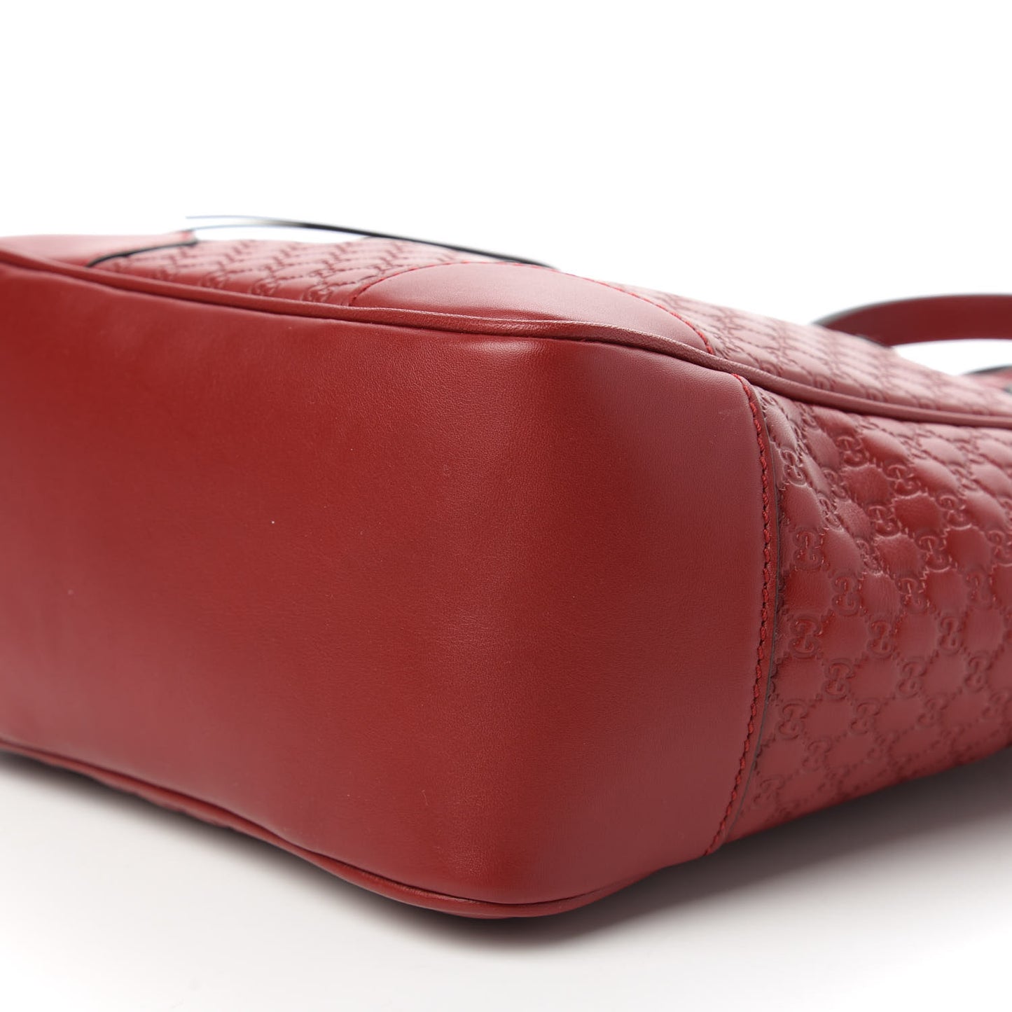 Microguccissima Small Bree Tote Red