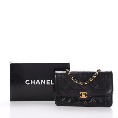 Chanel Lambskin Quilted Small Single Flap Black 10 of 10