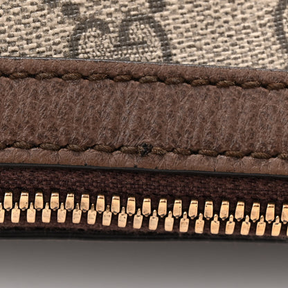 Gucci GG Supreme Monogram Web Small Ophidia Half Moon Hobo Brown 11 of 11