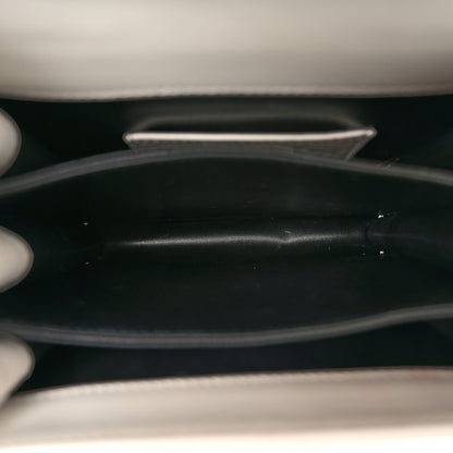 Bulgari Calfskin Serpenti Forever Top Handle Yellow White 5 of 14