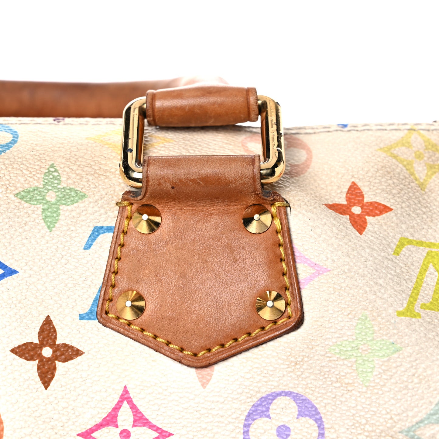 Monogram Multicolor Speedy 30 White