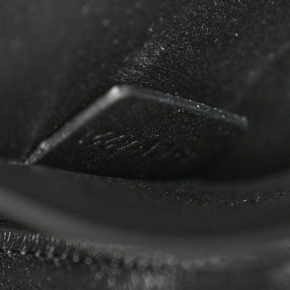 Celine Shiny Calfskin Triomphe Shoulder Bag Black 9 of 12