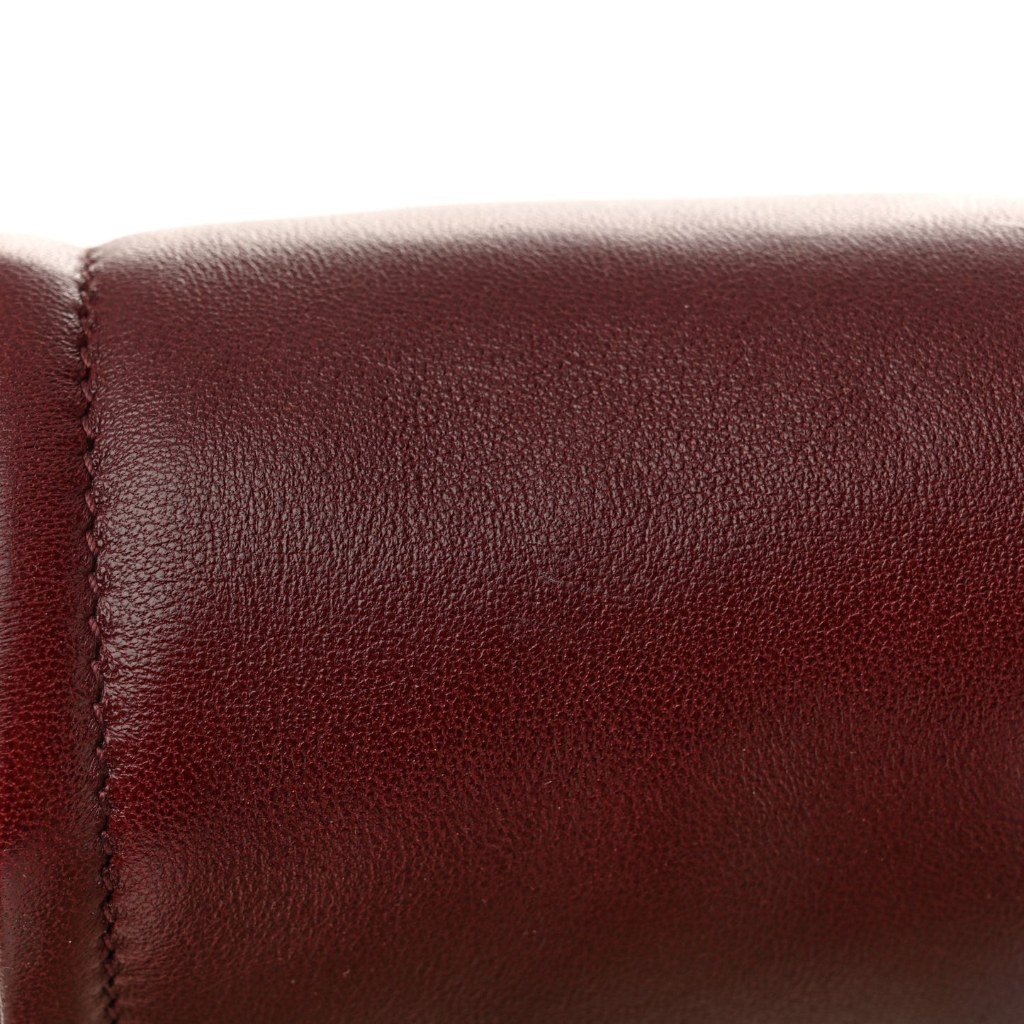 Lambskin Quilted Monogram Mini Nolita Rouge Cabernet