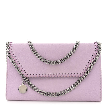 Stella McCartney Shaggy Deer Mini Falabella Crossbody Bag Lilac 1 of 13