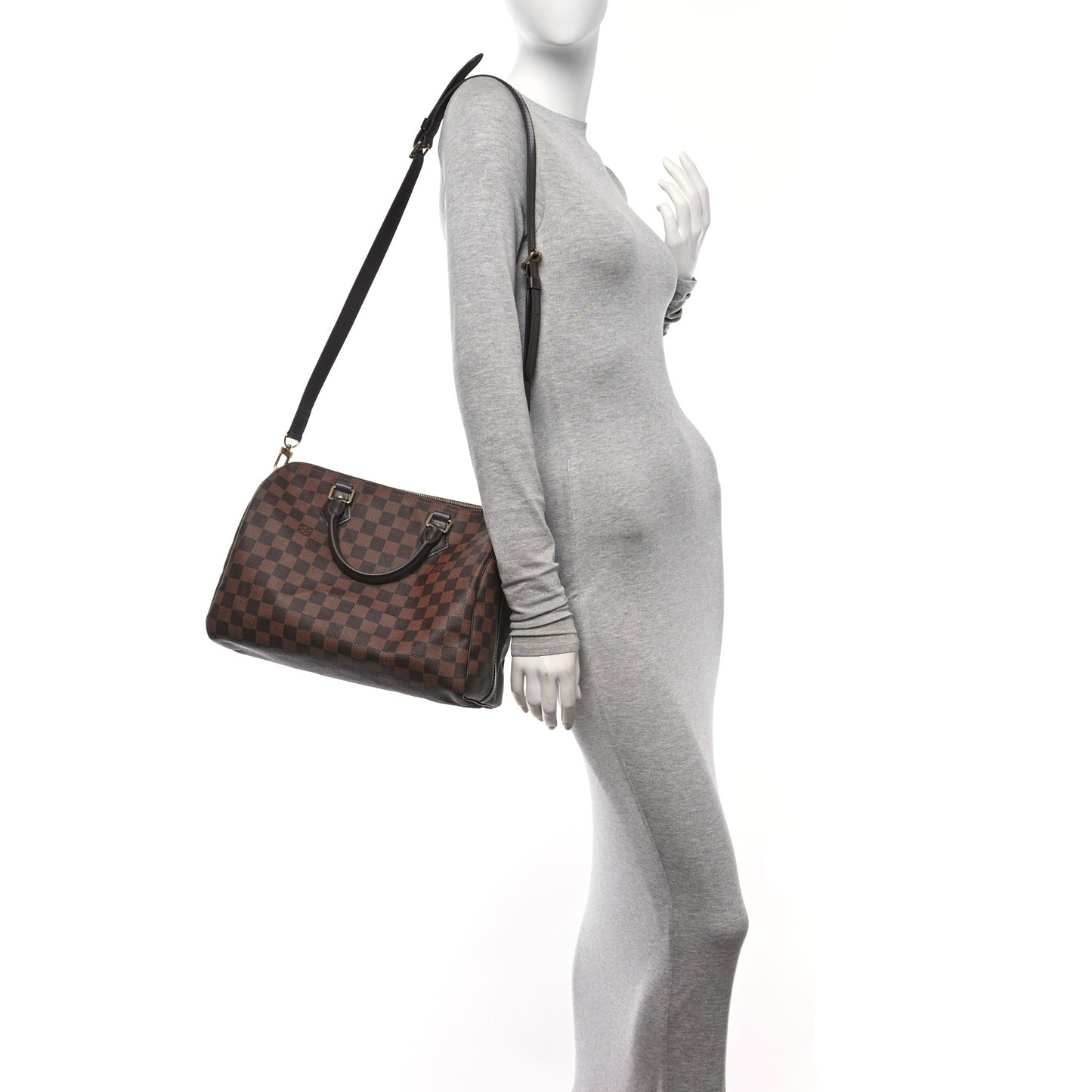 Damier Ebene Speedy Bandouliere 30