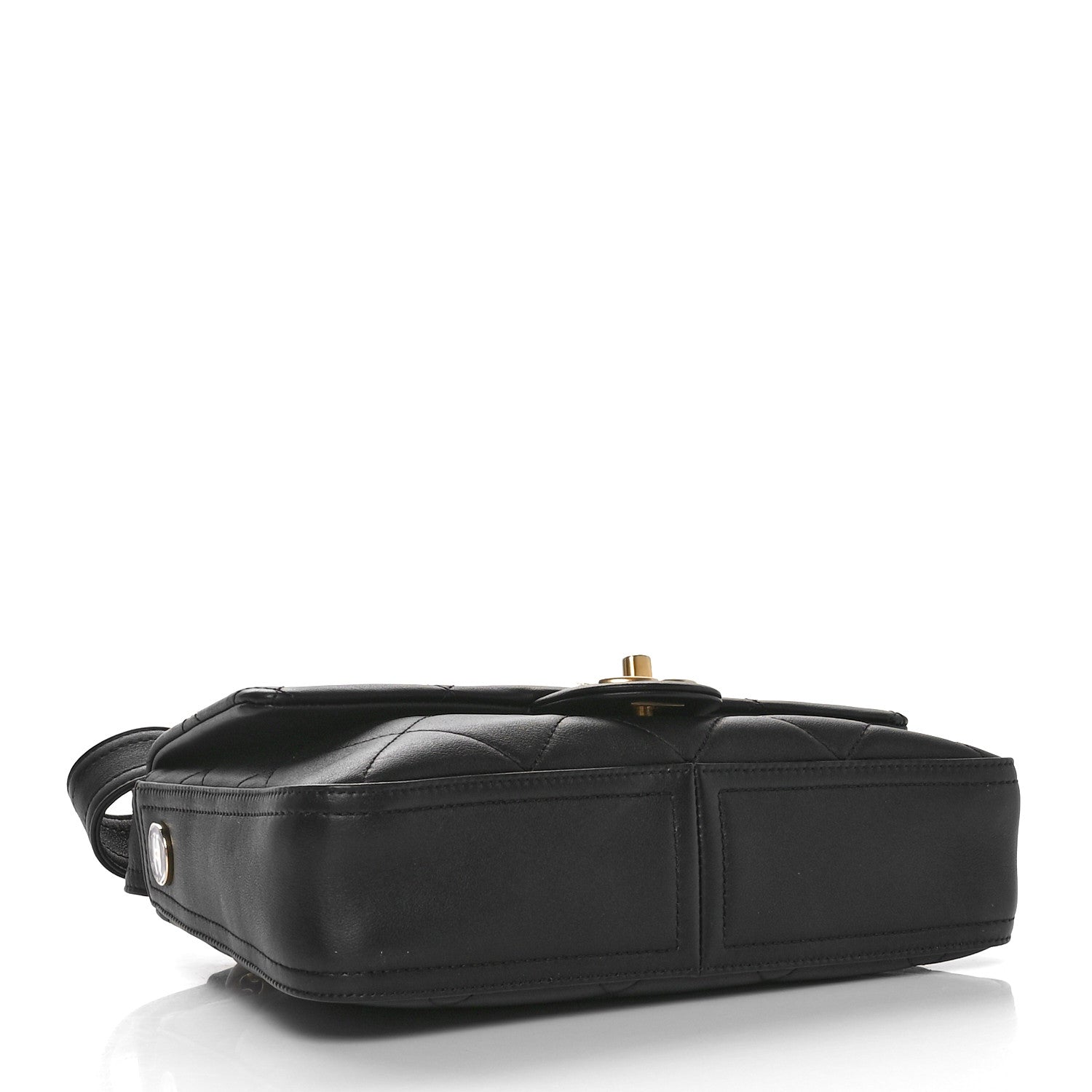 Chanel Calfskin Stitched Easy Mood Flap Black 4 of 10