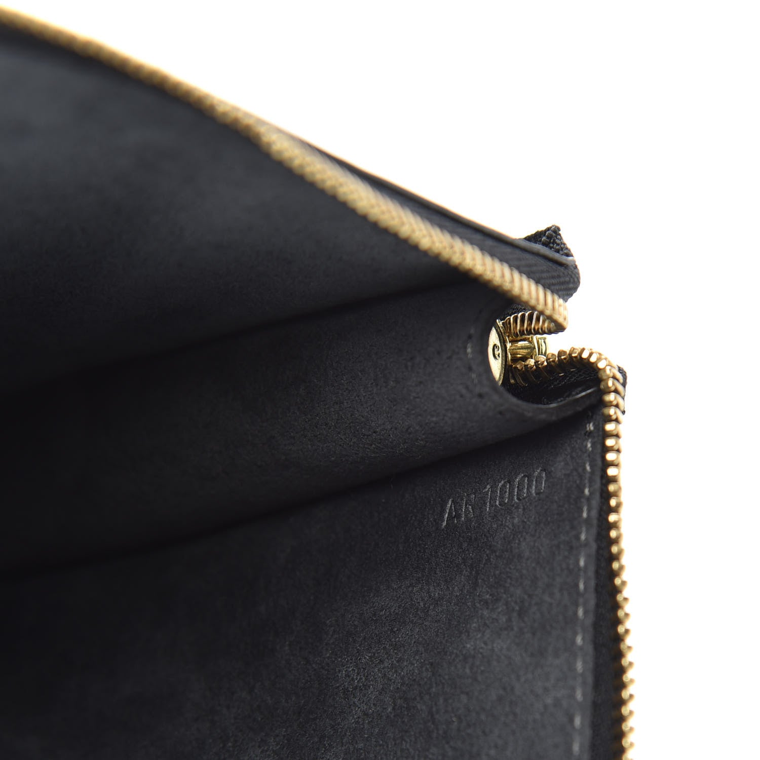 Louis Vuitton Epi Pochette Accessories 24 Black 6 of 11