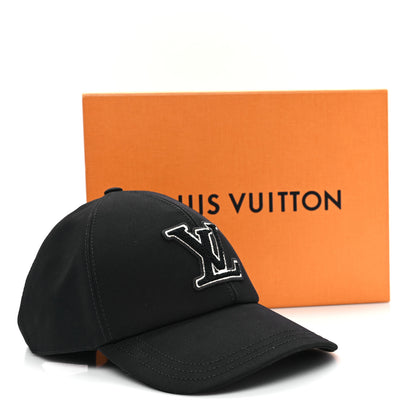 Louis Vuitton Cotton LV signature Cap  Black 9 of 9