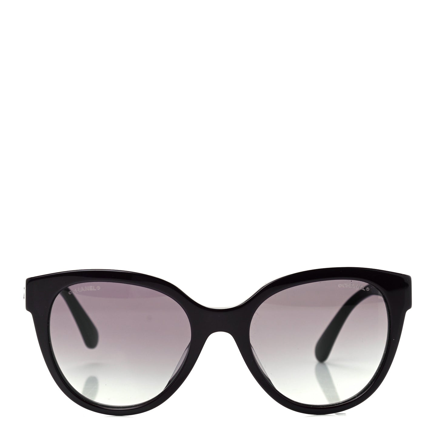 Acetate CC Butterfly Sunglasses 5414-A Black