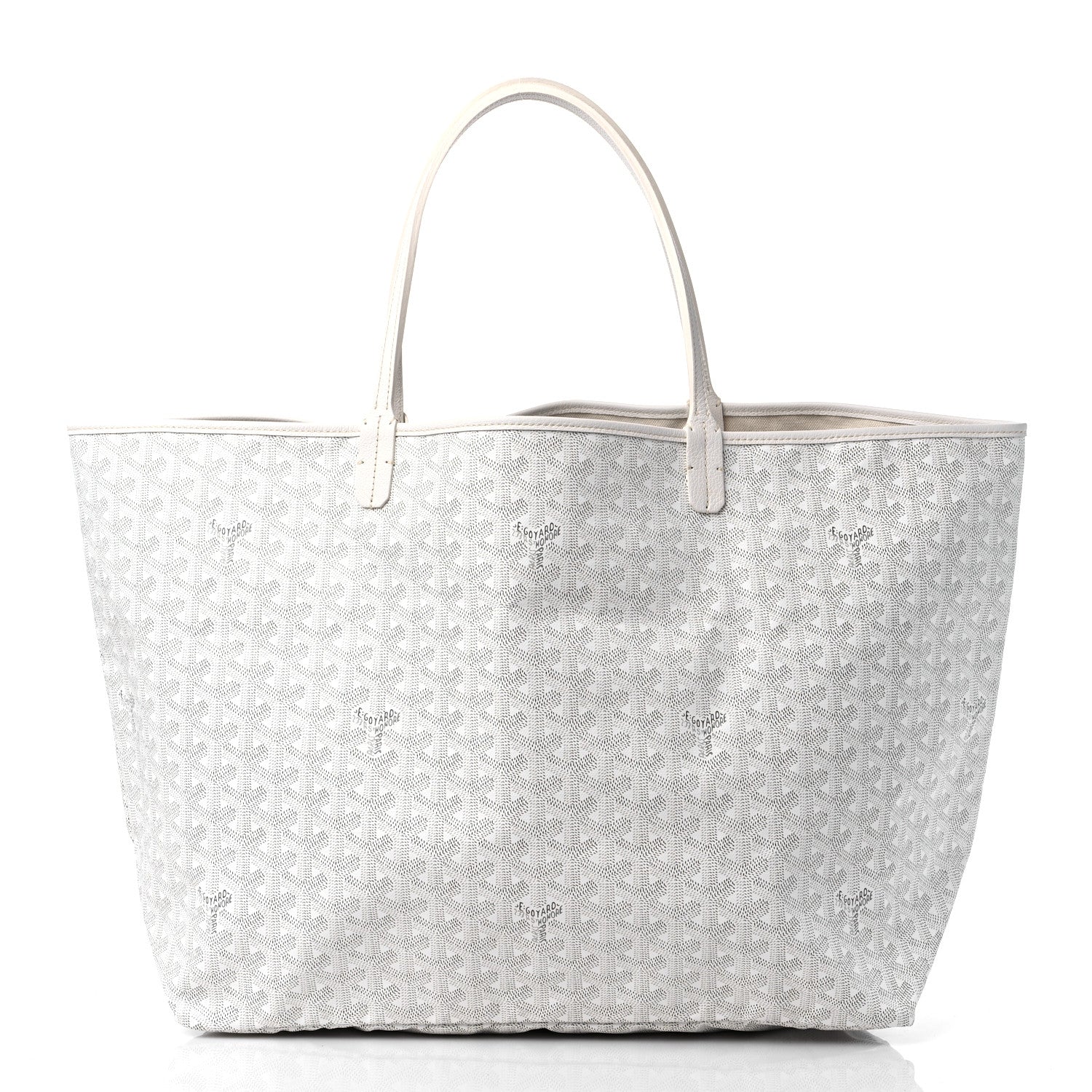 Goyard Goyardine Saint Louis GM White 3 of 10