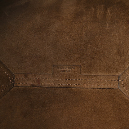 Loewe Shiny Calfskin Medium Puzzle Fold Tote Dark Burgundy 6 of 12