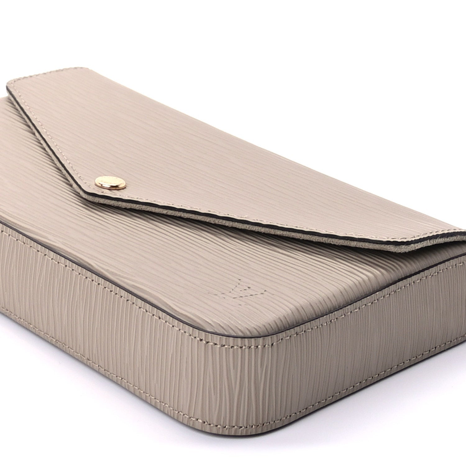 Louis Vuitton Epi Felicie Pochette Chain Wallet Galet 9 of 9